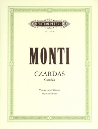 Monti - Czardas Violín/Piano