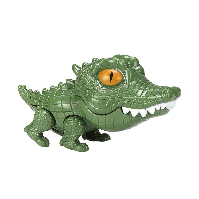 AEPRO - New Creative Portable Small Size Crocodile Mouth Dentist Bite Finger Game Funny Gags Тоу With Keychain For Kids (CGN OneSize)
