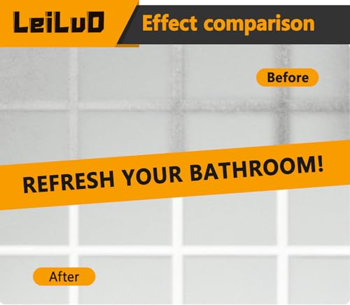 LEILUO 4Pcs Black Large Size Diamond Oscillating Multi Tool Blades for Grout Removal tool, Alloy tool Cleaning Mortar Fit DeWalt Milwaukee Makita Ryobi and More