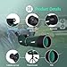 SVBONY SV28 Spotting Scopes with Tripod, Angled 25-75x70mm Spotter Scope with Phone Adapter, Waterproof Fogproof Spotting Scope for Bird Watching, Target Shooting, Wildlife Viewing
