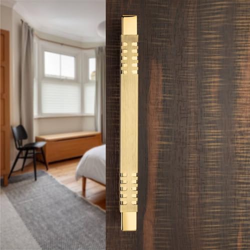 Image of COMPASS Main Door Handle | Door Handles for Main Door | Pull Handles for All The Doors of House | Office | Hotels, Antique Finish (PH-901, 18 Inch)