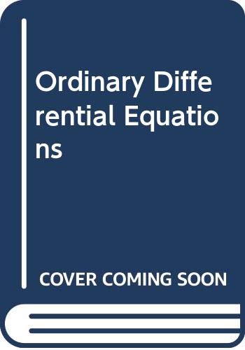 Ordinary Differential Equations für 102,37 EUR (-10%) statt 160,28 EUR bei amazon.de Bild: Ordinary Differential Equations für 102,37 EUR (-10%) statt 160,28 EUR bei amazon.de