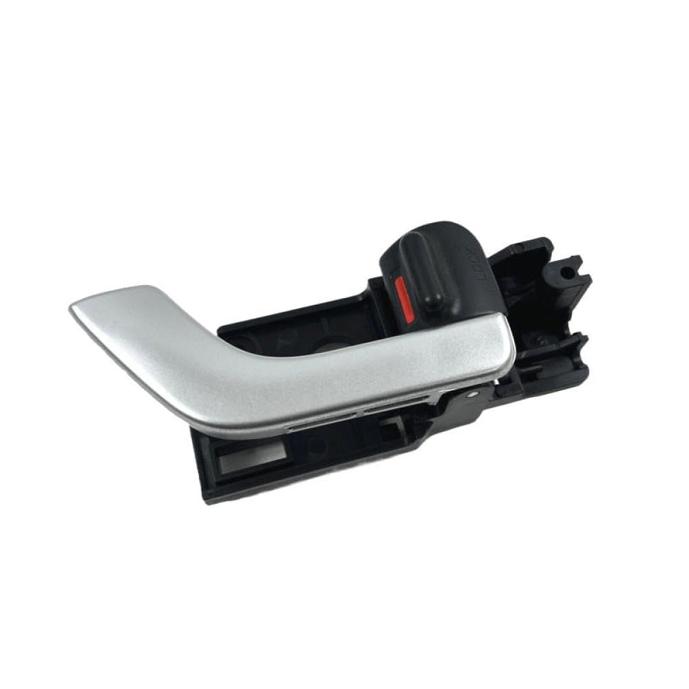Nuuhnphks Right Silver Interior Door Handle Compatible With Tiburon Coupe 2003-2008 Left And 826102C500 826202C500 82610 2C500 82620 2C500(Right)