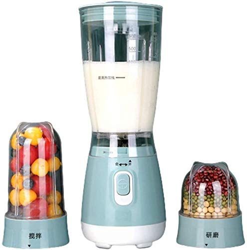 Entsafter ， Home Personal Blender Smoothie Maker Power Grinder mit Edelstahlklingen mit 32.000 U/min Hochgeschwindigkeit, Eisbrecher, Chopper,