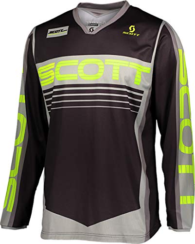 Scott 350 Race Maillot motocross Gris/Jaune XL