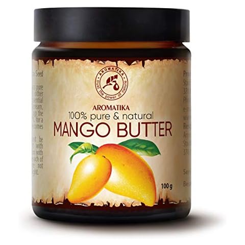Mangobutter 100g - Mangifera Indica aus Indonesia - Mango Körperbutter - Emollient - Mangokernöl - Mango Butter - Basisöl Cover