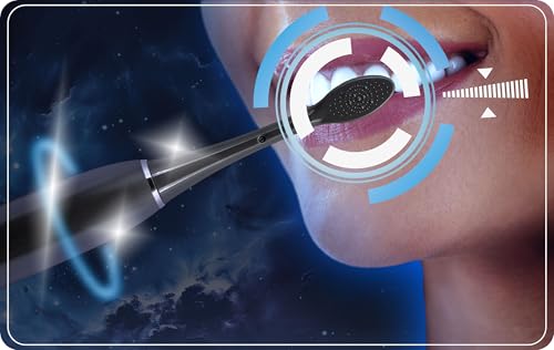 Berdsen Elektrische Zahnbürste - Schallzahnbürste - 6 Putzmodi - 3 Intensitätsstufen - 3 Bürstenköpfe - Reiseetui - Schwarz – Bild 6