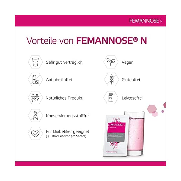 Femannose N – D-Mannose Granulat zur Prävention & unterstützenden Behandlung von Blasenentzündung sowie anderen… – Bild 6