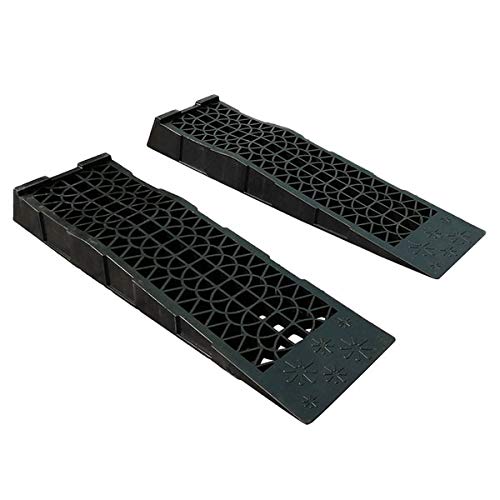 最新デザインローダウン車カースロープ 2個セット ローダウン車対応 タイヤ 対応車重2t / カーランプ ジャッキサポート オイル交