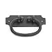Renovator's Supply Black Drawer Pull Hepplewhite Wrought Iron Rustproof Finish 5.25 In W