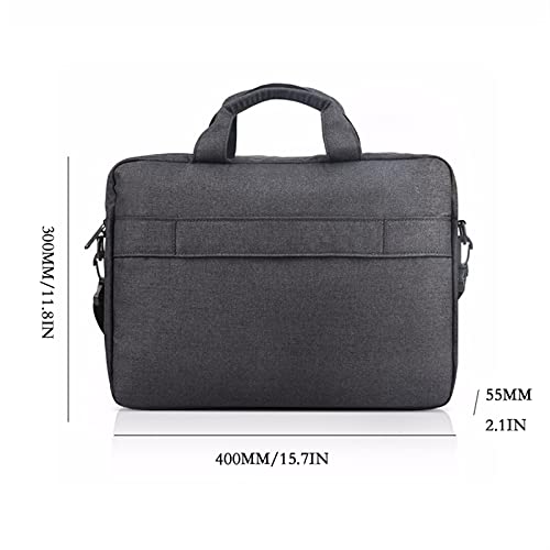 Laptop Bag Computer Bag Laptop Laptop Bag 14/15.6 Inch Notebook Handbag Men and Women Shoulder Messenger Business Office Briefcase Water-repellent Laptop Bag （black） Briefcase Laptop Shoulder Messeng2