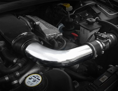 Mina Gallery Performance Air Intake Tube for Jaguar S-Type R 2003-2008 4.2L SC Models