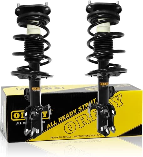 OREDY Pair Front Struts with Coil Springs Assembly Compatible with 2008-2015 Scion XB FWD - 172671 172670
