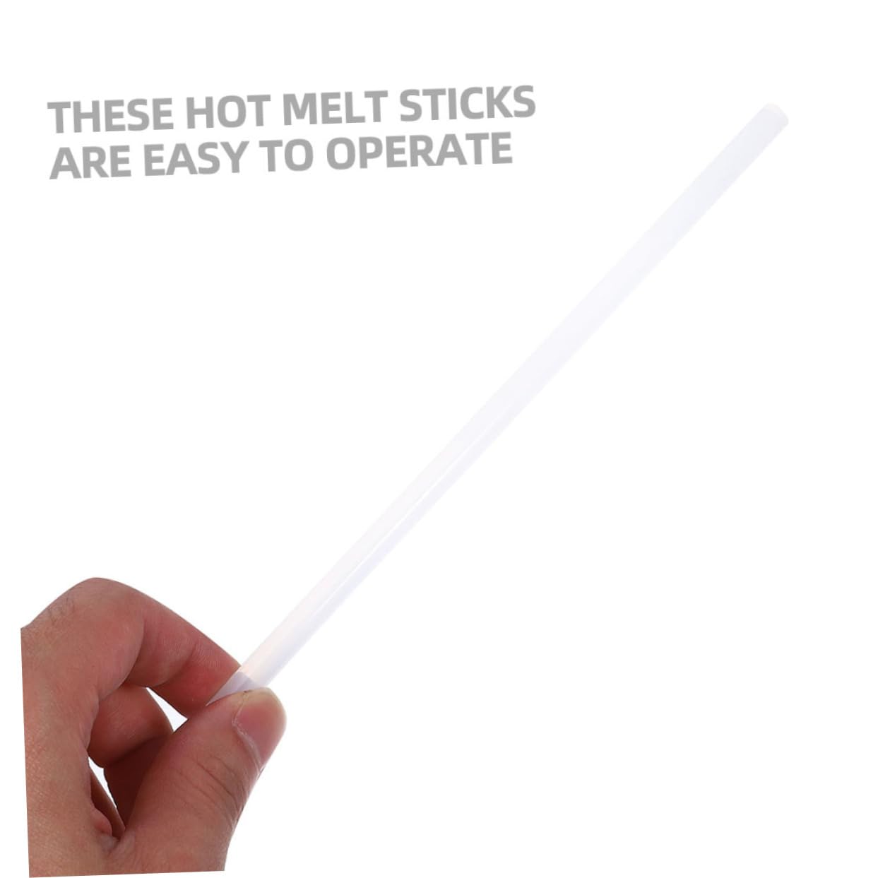Bâtons de Colle Thermofusible Transparents 100 Pièces en Résine