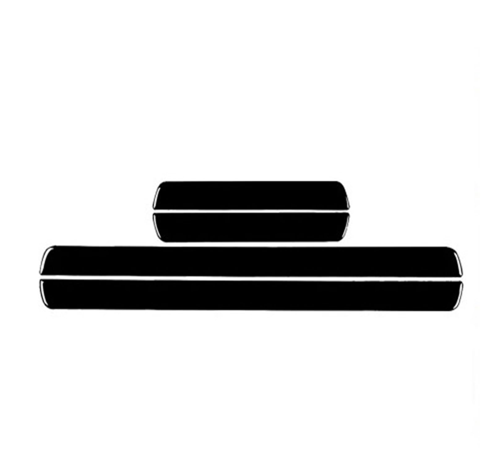 Interior Upgrade Piano Black Gear Shift Air Outlet Window Lift for Dashboard Suit Trim Car Interior Sticker for VW for Golf 7 for GTI MK7 2013-2019
