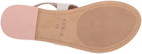 KELSI DAGGER BROOKLYN Women's Rogan Sandal, off white/pale pink, 7 M US | Image 3