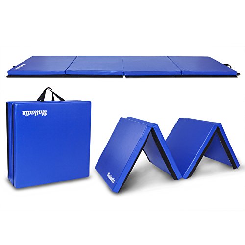 Matladin 8' Folding Gymnastics Gym Exercise Aerobics Mat, 8ft x 2ft x 2in