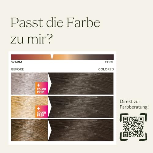 Foto von khadi ASCHBRAUN Pflanzenhaarfarbe - Naturkosmetik - Haarfarbe für aschig & mittleres Braun - Naturhaarfarbe 100% pflanzlich, natürlich & vegan - 100g