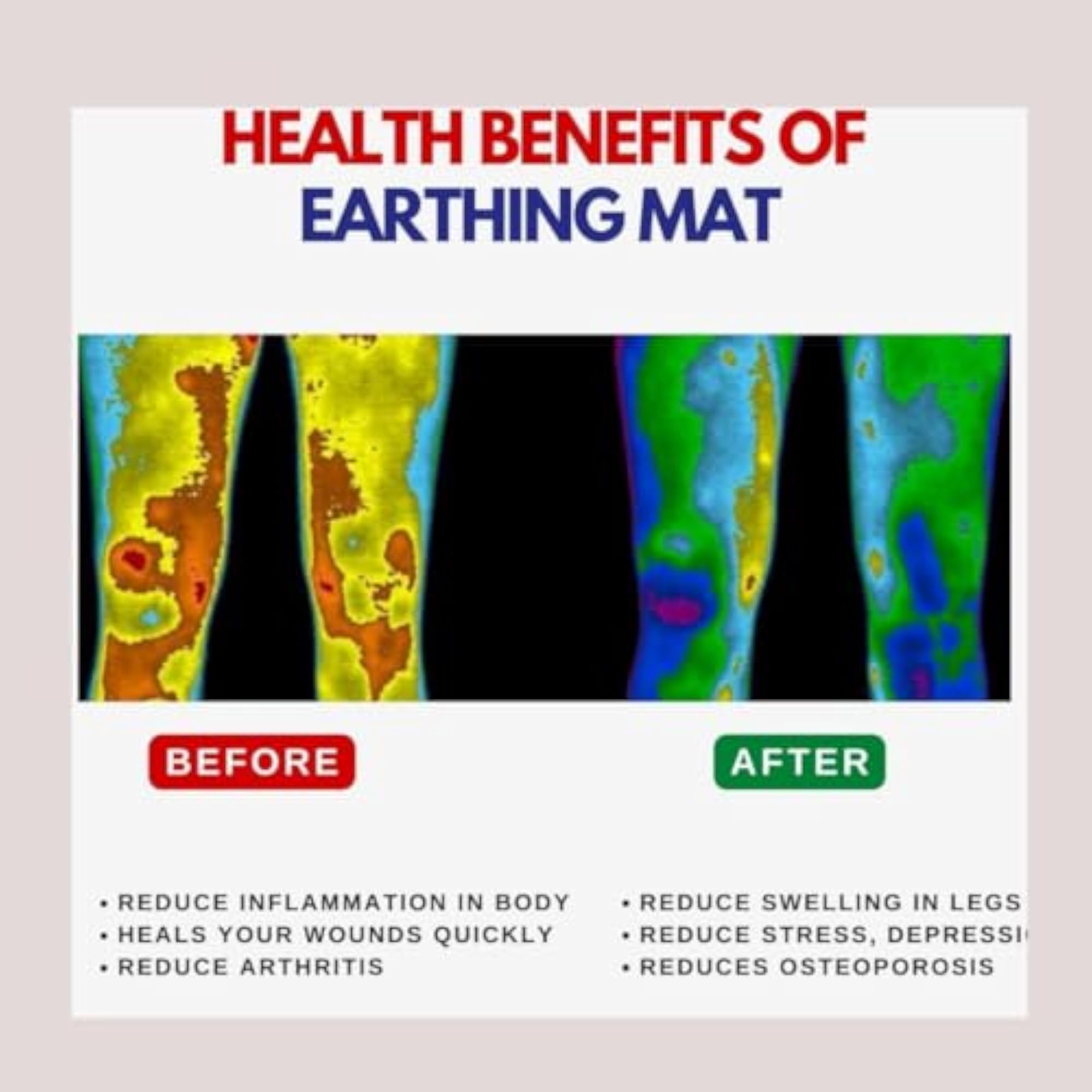 Zero Volt Grounding Earthing Mat Meditation Kit