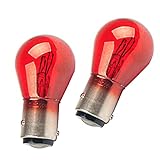2x Jurmann PR21/5W 12V Long Life Rot Halogen Birne für Bremslicht, Hecklicht, Nebellicht vorne - E-geprüft