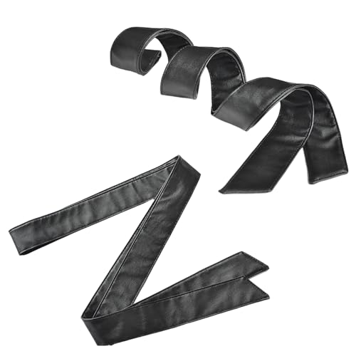 Womens Cotton Puffer Ribbon Sash Belt Waistband for Down Coat Down Jacket PU Waist Tunics Girdle Waistband, Approx.185cm/72.83'', Coffee2