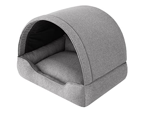PillowPrim Lit pour chien, maison en tissu pour chien, niche pour chat, cabane pour chien, panier pour chien, endroits de couchage, meubles pour animaux,...