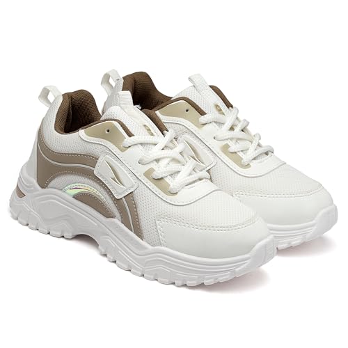 Image of ASIAN Women FLORA-03 Running and Casual wear Running Shoes with Laces, Lightweight and Comfortable Shoes Gym and Sports Shoes for Women & Girls with Stylish Design