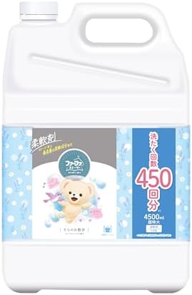 （01:00時点） ファーファ ストーリー 柔軟剤 そらのお散歩 詰替用 超特大 4500ml フローラルソープの香り