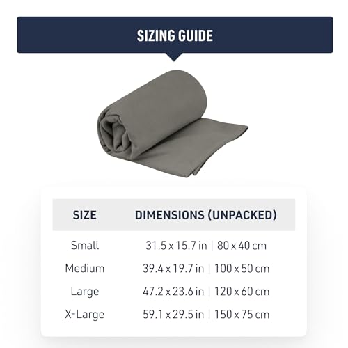 Image of Sea to Summit Drylite Towel, Lightweight Camping and Travel Towel