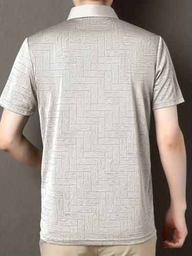 Image of TOPLOT T Shirt for Men || Men Casual T-Shirt || Regular Fit || Printed Polo || Available in Combo Packs (Printed-Polo-5218)