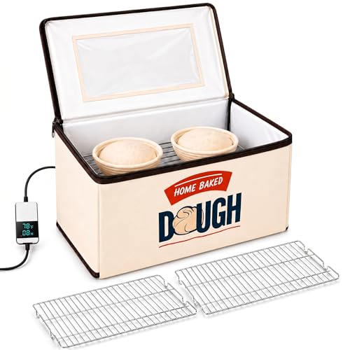 Upgraded Folding Dough Proofer with Heating & Timer