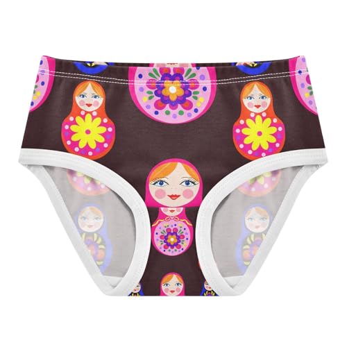 Colorful Russian Nesting Dolls Toddler Girls's Underwear 2T 202c1179