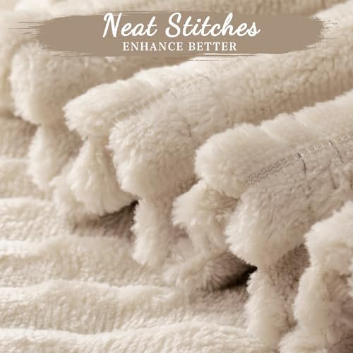 Buryeah 12 Pcs Flannel Throw Blanket Bulk 50 x 60 in Sleepover Blanket Outdoor Wedding Throw Lightweight, Oeko-tex Standard 100 Certified for Sofa Homeless Gifts (Khaki)