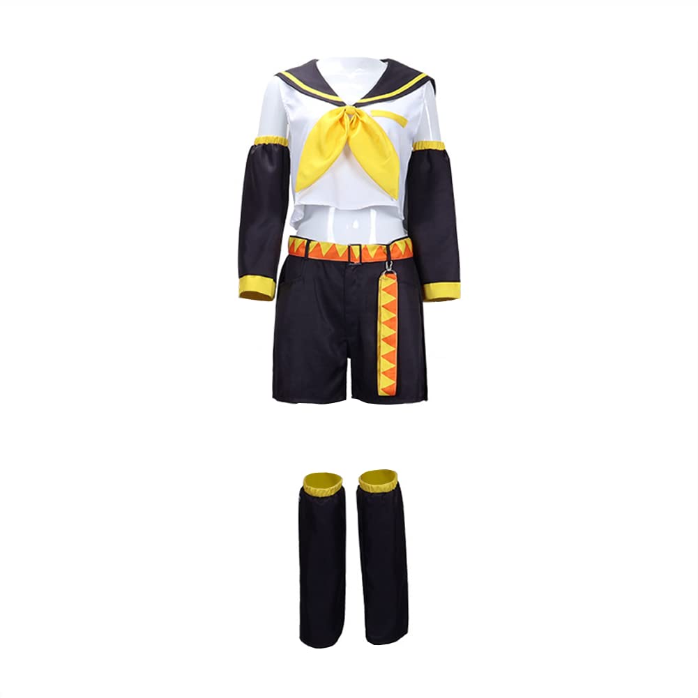 Kagamin Rin/Len Cosplay Costume Halloween Anime Sailor Uniform Set completo