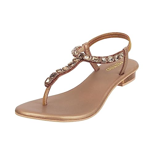 Image of Metro Women Flat Fashion Sandal