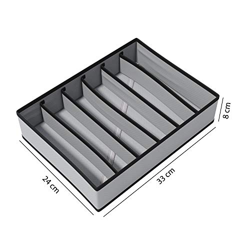 Organizador para Sutiãs com 6 Divisórias, CST8020, Euro Home