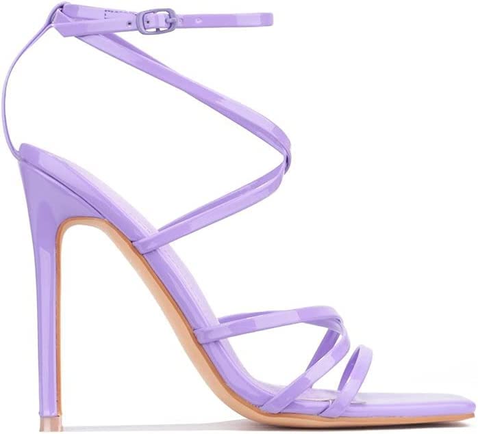 FROH FEET Fancy & Stylish Pencil Heel Levender sandals Latest Stylish Design for Girls Stylish Casual Party/Wear Comfortable Fashion Heel Sandal (B0BK5GPM7C) Amazon Price History, Amazon Price Tracker