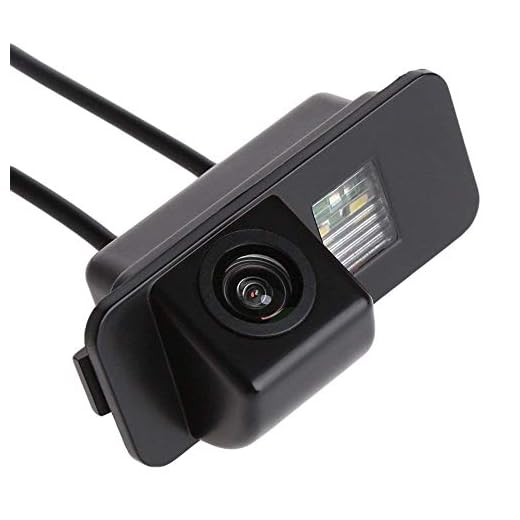 Kalakus HD Visión Nocturna impermeable Color Vista Posterior de la cámara como luz de la matrícula, paraMK4 BA7/Focus 2 II Hatchback Facelift C307/Kuga/S-Max/Fiesta/Everest 2016