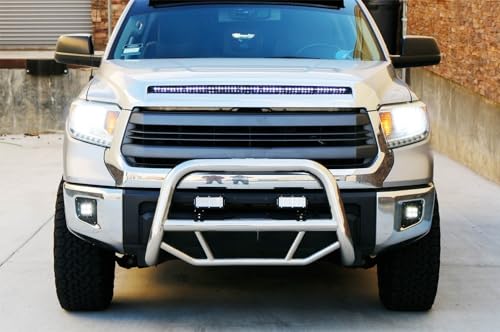Kit de luces LED para niebla blancas iJDMTOY para Toyota Tundra 2014-21 miniatura 4