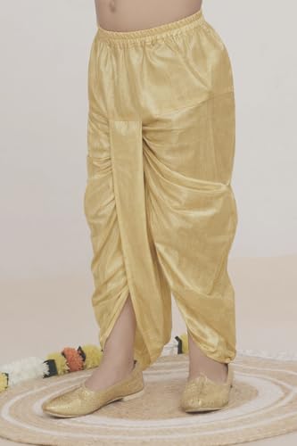 Image of BABA AND BABY Boys Cotton Dhoti Pant Ready-to-Wear Traditional Ethnic Wear for Kids