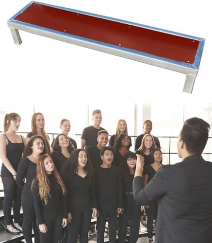 Anti-Slip Choir Risers - Sturdy Choral Platforms for Schools, Churches & Weddings - Perfect for Singing Groups, Performances & Award Ceremonies