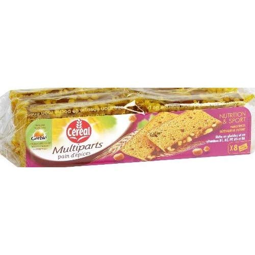 GERBLÉ - Pain D'Épices Multiparts De Pain D'Épices 350G - Lot De 4