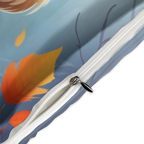 Fermeture éclair bloquée ? Découvrez la parure de lit hiboux 3D double fluide
