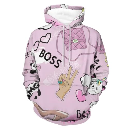 Hoodie chat panda licorne : finis les pulls ternes et inconfortables