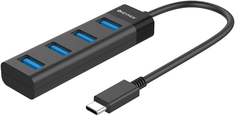 Hub USB-C de 4 puertos a USB 3.0 tipo A