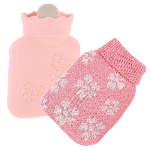 SEWOART Hot Water Bag Adorable Warm Water Pouch for Hands Leak Design Belly Warmer for Winter Present for Family and Friends