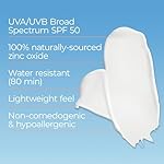 Eucerin Sun Sensitive Mineral Sunscreen Lotion SPF 50 with Zinc Oxide Protection, Hypoallergenic Sunscreen for Sensitive Skin, Oxybenzone and Octinoxate Free, 4 Fl Oz Tube - Image 4