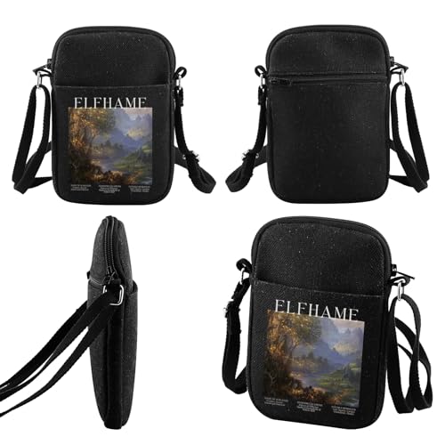 JNIAP Romantasy Gift The Cruel Prince Booktok Crossbody Bag Bookish Library Merch (Elfh-ame CB)4