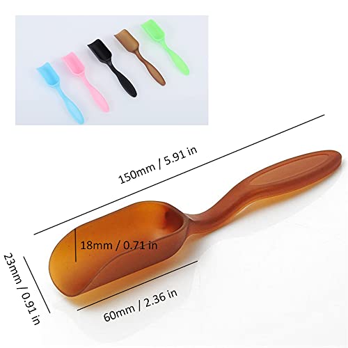 Set de 10 cucharas mini para jardinería de plástico miniatura 5