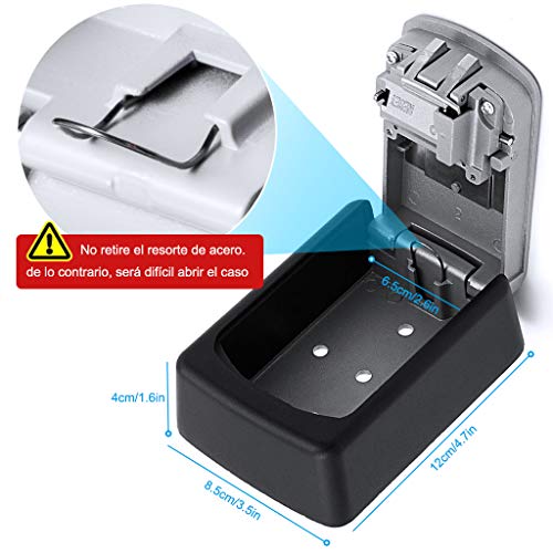 Caja metálica con llave 15 caja metalica con llave marca Diyife (3)